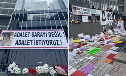 Katledilen Ayşenur Halil'in okul arkadaşlarından protesto: 'Adalet sarayı değil adalet istiyoruz'