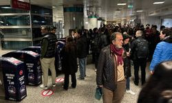 Yenikapı metro istasyonunda yangın