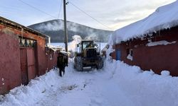 Ardahan'ın bir ilçesinde eğitime kar engeli