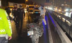 Avcılar'da bariyere çarpan motosikletteki polis öldü