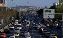 İstanbul'da trafik yoğunluğu