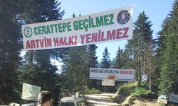 Artvinliler Cerattepe'deki madencilik faaliyetlerinin sonlandırılması için topladıkları 40 bin imzayı Meclis'e getirdi