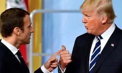 Trump'tan Macron'a: 2 .Dünya Savaşı'nda ABD gelmeden önce Almanca öğrenmeye çalışıyordunuz