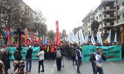 İstanbul'da krize ve zamlara karşı miting