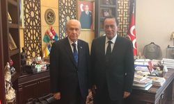 Alaattin Çakıcı'dan MHP lideri Bahçeli'ye ziyaret