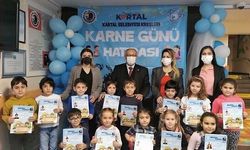 Kartal Belediyesi kreşlerinde karne heyecanı