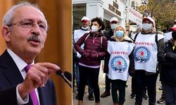 CHP Lideri Kılıçdaroğlu, grevdeki Bakırköy Belediyesi işçileriyle buluştu