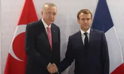 Cumhurbaşkanı Erdoğan, Fransa Cumhurbaşkanı Macron ile görüştü