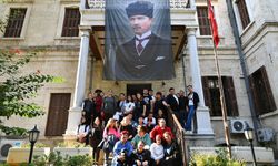 Mersin'de çocuklardan Atatürk Evi'ne ziyaret