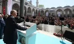 Cumhurbaşkanı Erdaoğan Sultanahmet Camii'nde konuştu: 14 Mayıs'ta muhalefeti siyasi mevta haline getireceğiz