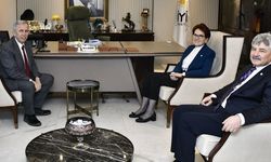 İYİ Parti Lideri Akşener, ABB Başkanı Yavaş ile görüştü