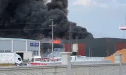 Çerkezköy'de kimya fabrikasında yangın