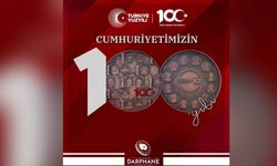 100. yıla özel basılan madeni 5 TL'ler piyasaya sürüldü