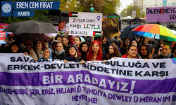 Ankara’da kadınlar 25 Kasım Kadına Yönelik Şiddete Karşı Uluslararası Mücadele Günü’nde Kolej Meydanı'nda buluştu
