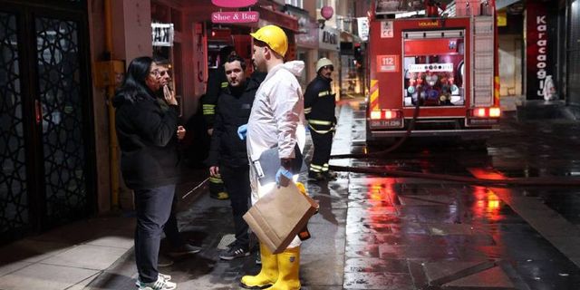 Sivas’ta dershane bulunan binada yangın: Bir öğretmen öldü