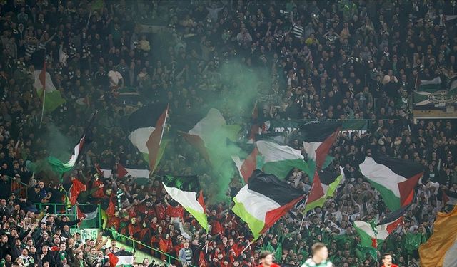 Celtic taraftarı, ezilenin yanında durmaya devam ediyor