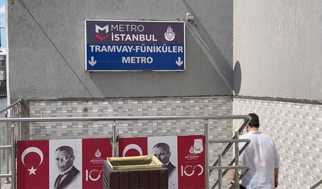 Taksim-Kabataş füniküler hattı kapatıldı