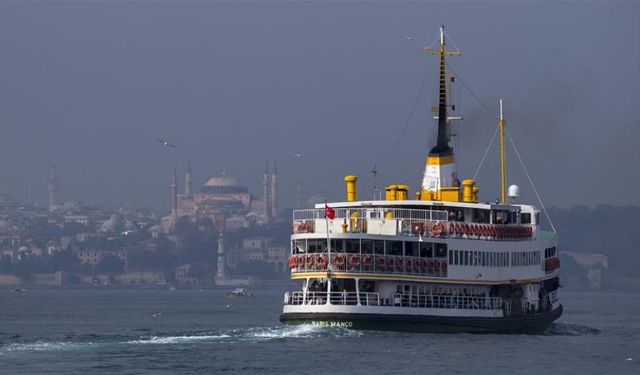 İstanbul ve Bursa'da hava koşulları nedeniyle deniz ulaşımında aksama