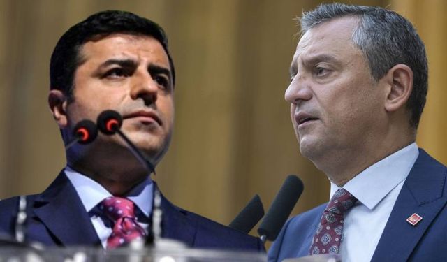 Selahattin Demirtaş'tan Özgür Özel ziyaretine ilişkin ilk açıklama