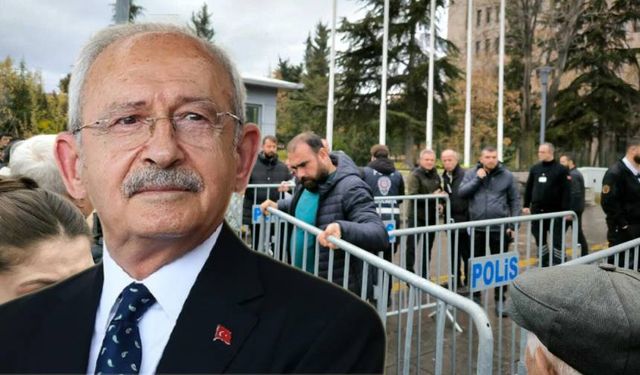 Kılıçdaroğlu’nun savunma yapacağı Ankara Adliyesi çevresinde yoğun güvenlik önlemleri