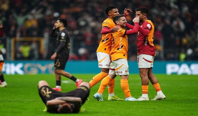 Galatasaray Trabzonspor'u 4-3 mağlup etti