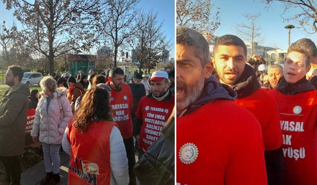 Ankara'ya yürümek isteyen Polonez işçilerine yine polis engeli