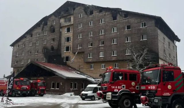 Bolu'da yangın faciası: Soruşturma kapsamında emekli bir mimar gözaltına alındı