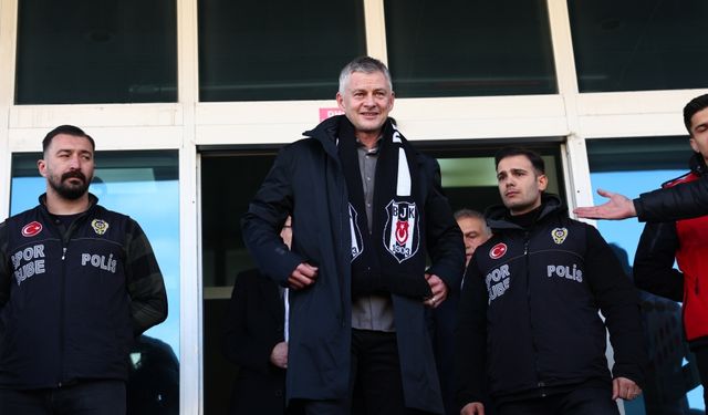 Beşiktaş'ın görüştüğü Solskjaer İstanbul'a geldi