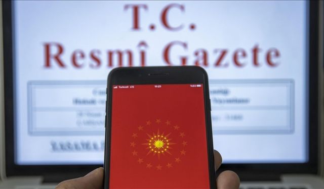 Görevden alma ve atama kararları Resmi Gazete'de