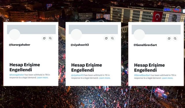 Boykot ve genel grev çağrısı yapan hesaplara erişim engeli getirildi!