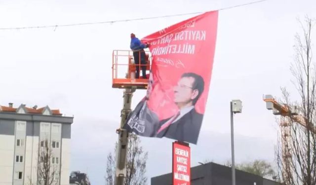 Şişli kayyımı göreve başladı: İmamoğlu ve Şahan afişlerini toplatıyor!