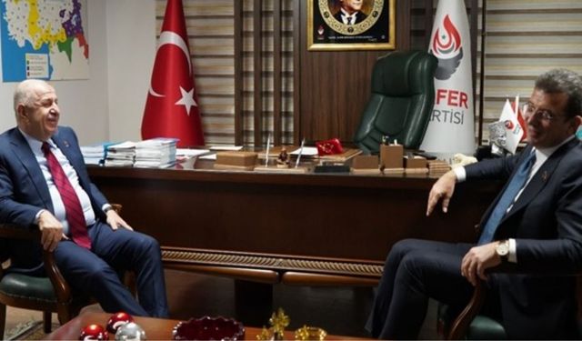 Ümit Özdağ ve Ekrem İmamoğlu, Silivri'de karşılaştı