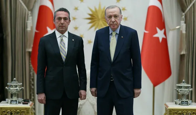 Erdoğan, Ali Koç'u Saray'da kabul etti