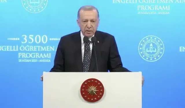 Cumhurbaşkanı Erdoğan: Mayıs ayında 45 bin yeni sözleşmeli öğretmen ataması gerçekleştirmeyi planlıyoruz