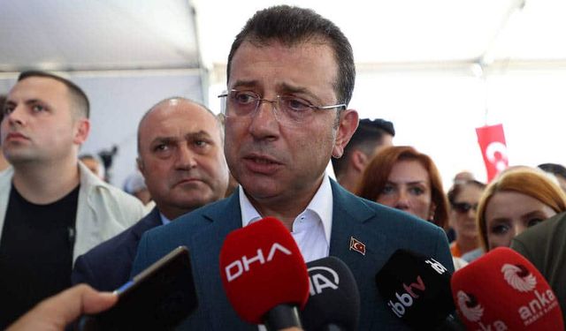 İmamoğlu: Filistinlilerin maruz kaldığı zulme karşı duran bir anlayışı temsil ediyoruz