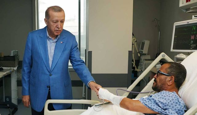 Cumhurbaşkanı Erdoğan Sabancı çiftini ziyaret etti