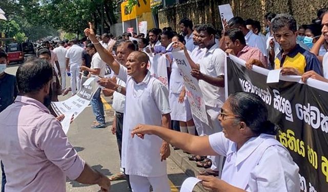 Dünyadan emek haberleri: Pakistan'da belediye çalışanları grevde... Sri Lanka'da kamu çalışanlarından protesto...