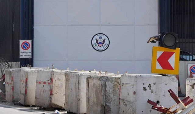 ABD'nin Beyrut Büyükelçiliği'ne silahlı saldırı