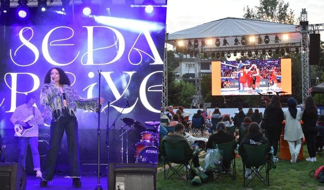 Beşiktaş'ta 'Gençlik Festivali' konserleri Seda Erciyes'le başladı