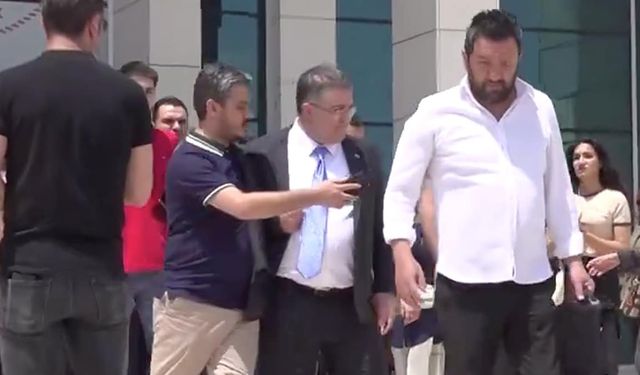 Ersan Şen'in firari sanıklar için tutuklanmama garantisi istemesi protesto edildi