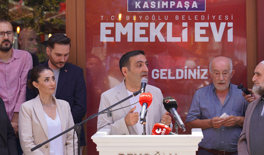 Beyoğlu Belediyesi, ilk 'Emekli Evi'ni Kasımpaşa'da hizmete açtı