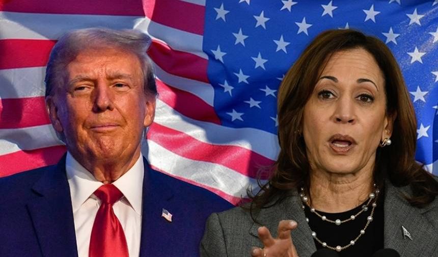 Donald Trump ile Kamala Harris anketlerde başa baş