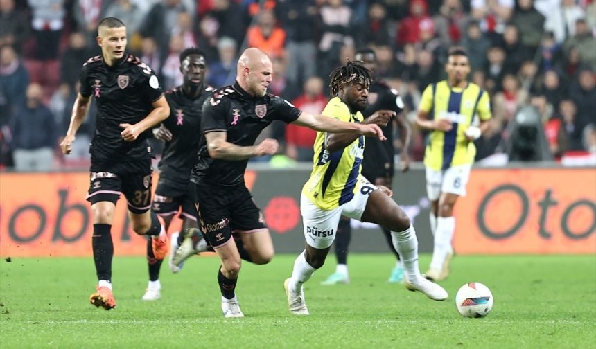 Fenerbahçe, Samsun'da iki puanı bıraktı