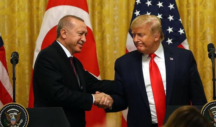 Erdoğan'dan Donald Trump'a 'dostum'lu tebrik mesajı