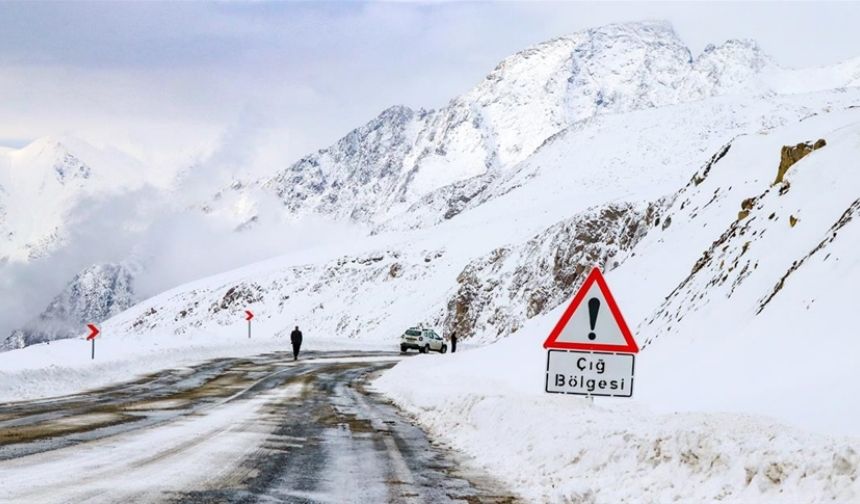 Meteoroloji'den çığ uyarısı