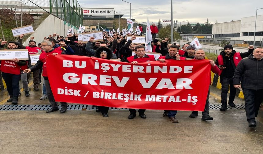 Green Transfo işçileri greve çıktı: 'Şalter inecek, bu iş bitecek!'