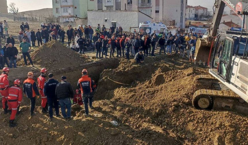 Ankara'da inşaatta göçük: İki işçi öldü