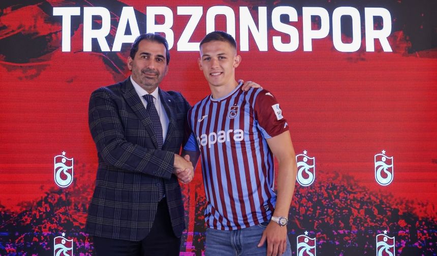 Trabzonspor, Danylo Sikan ile 4,5 yıllık sözleşme imzaladı