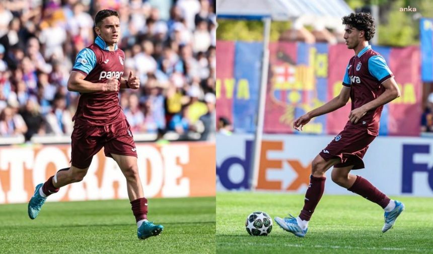 UEFA Gençlik Ligi'nin finalinde Trabzonspor, Barcelona'ya 4-1 mağlup oldu